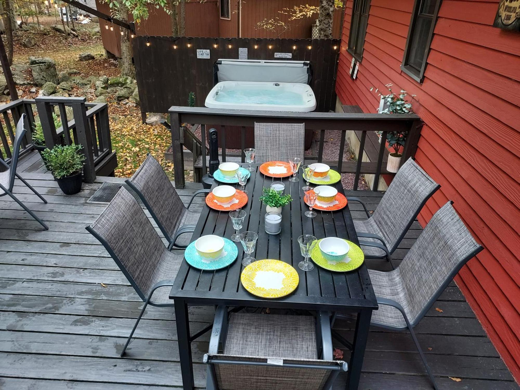 Chalet Renovated Near Casino, Camelback , Kalahari 4Bdrms Firepit Hot Tub Game Room Tobyhanna Exterior foto